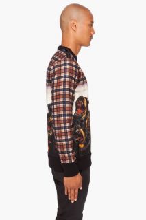 Givenchy Plaid Rottweiler Sweater for men
