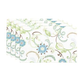 Lundsford Opal Cream Floral (Set of 4)