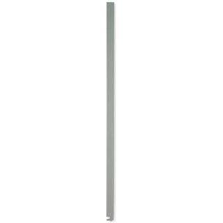 Approved Vendor 1FBW6 Partition Pilaster, 7 In W, Polymer, Gray