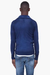 Diesel Navy K dioniso Knit Cardigan for men