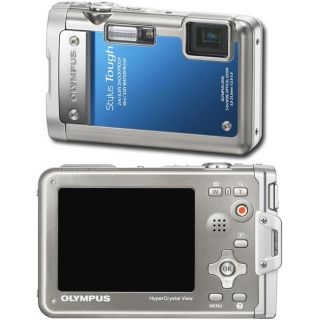 Olympus Stylus Tough 8010 14MP Blue Digital Camera (Refurbished