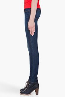 J Brand Skinny Dark Vintage Midrise Jeans for women