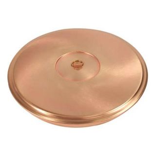 Humboldt 5DPE4 Sieve Cover With Ring, Brass, 12 In Dia