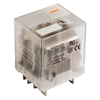 Magnecraft 783XCXC 120A Relay, Plug In, 11 Pin, 3PDT, 15A, 120VAC