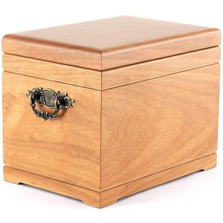 Deluxe All natural Oak Finish Urn and Chest Today $194.99