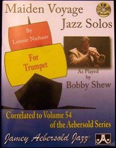 Maiden Voyage Jazz Solos for Trumpet (Correlated to Volume 54 of the