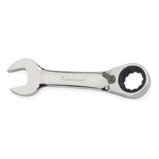 Blackhawk By Proto BW 2208R Ratcheting Combo Wrench, 5/16 in., Stubby