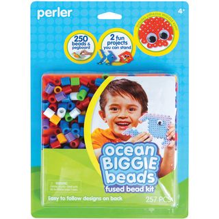 Perler Fun Fusion Biggie Fuse Bead Activity Kit Ocean