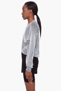 Alexander Wang Cropped Tonal Sweater for women