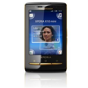 Avis Sony Ericsson XPERIA X10 Mini Noir et Or –