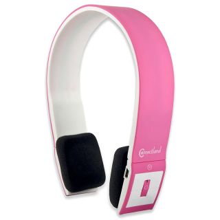 Connectland Pink Modern Over ear Headset with Microphone