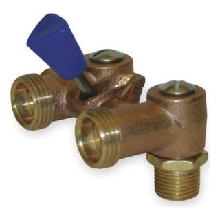 Approved Vendor 1RLR9 Washing Machine Valve, Dual, 1/2 In