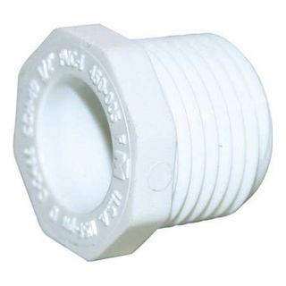 Mueller Industries 450 012 Plug, 1 1/4 In MNPT , PVC, Schedule 40