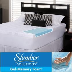 Slumber Solutions Gel 4.5 inch Queen/ King/ Cal King size Memory Foam