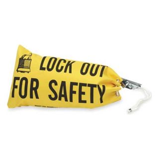Brady 65780 Lockout Bag, Unfilled, Bag Only