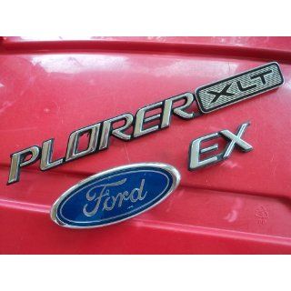 Ford Explorer XLT Rear Trunk script emblem letters badge