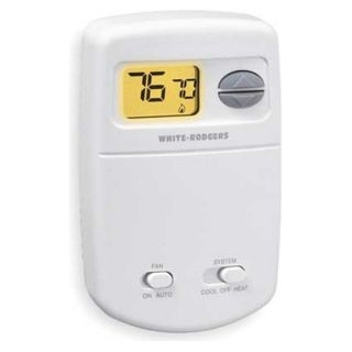 White Rodgers 1E78 144 Digital Thermostat, 1H, 1C, NonProgrammable