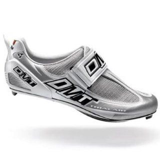  DMT 2012 Tri Cycling Shoes   dm tri (White/Silver   50) Shoes