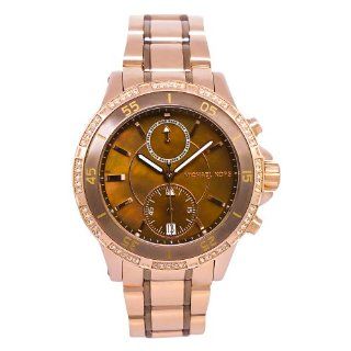 Michael Kors Chronograph Two Tone Dial Womens Watch MK5553 Watches