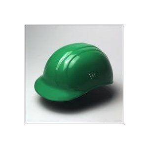 67 Bump Cap Hard Hat, Green, 4 Pt. Suspension, Pin Lock, 19118