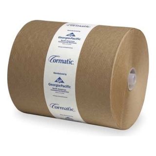 Georgia Pacific 2910P Paper Towel Roll, Cormatic, Br, 700ft., PK6