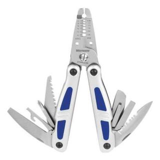 Westward 6ATV1 Wire Stripper Multi Tool, SS, 12 Function