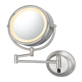 Kimball and Young 95385HW Double Sided Lighted Wall Mirror, Polished