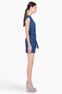 A.P.C. Blue Denim Jumpsuit for women