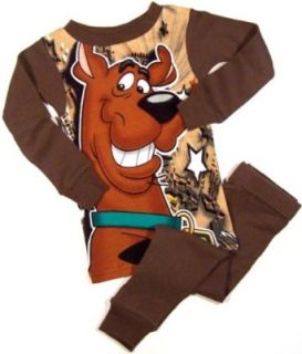 Scooby Doo Young Boys Licensed Sleepwear Pajamas Set Size