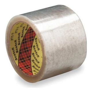 Scotch 371 Box Sealing Tape, Industrial, 2 In