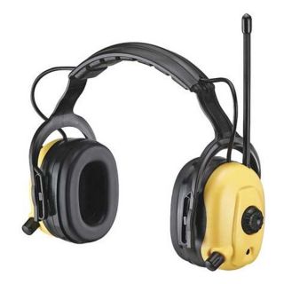 Condor 4FRN1 Electronic Ear Muff, 23dB, Yellow, FM