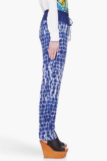 Thakoon Addition Indigo Silk Pyjama Pants for women