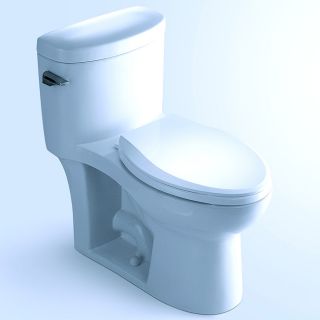 GENEVA Contemporary European Toilet with Single Flush and Soft
