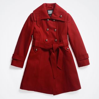 Rothschild Girls Wool Trench Coat (Size 7 16)