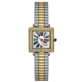 Pierre Cardin Womens Couture Two tone Stainless Steel Watch