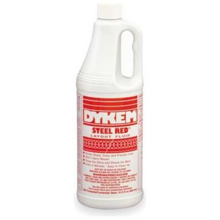 Dykem Steel Red 80696 Layout Fluid, Steel Red(TM), 930 mL