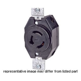 Leviton 7310 B Single Locking Receptacle