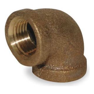 Approved Vendor 1VEU1 Elbow, 90Deg Red Brass, 1 In, 150 PSI