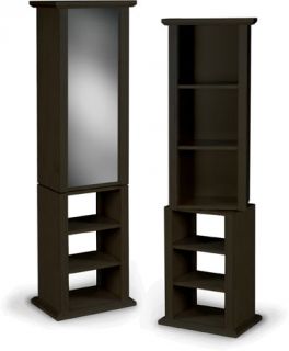Two piece Swivel Bookcase