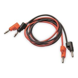 Approved Vendor 4WRF6 Patch Cord Kit, Stacking Banana Plug, 40In