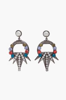 Fallon Future Compass Hoop Earrings for women