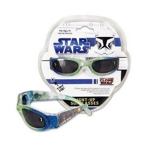 Star Wars aufleuchtende Sonnenbrille   blau Spielzeug