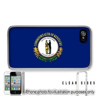 Kentucky State Flag Apple iPhone 4 4S Case Cover Clear on