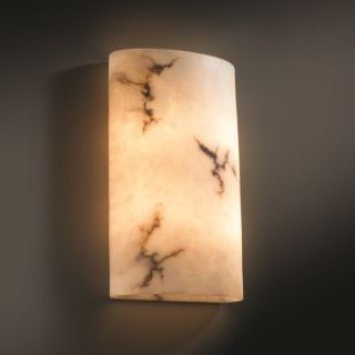 light Extra Large Cylinder Faux Alabaster Wall Sconce Today $268.20