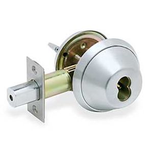 Falcon Lock D841 626 FIC7 Deadbolt, Satin Chrome