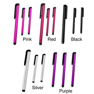Four inch Universal Touch Screen Stylus Set (Pack of Three) Today $3