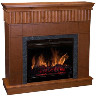 Hunter Mantel and Electric Fireplace