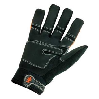 Ergodyne 876WP Cold Protection Gloves, S, Orange/Black, PR