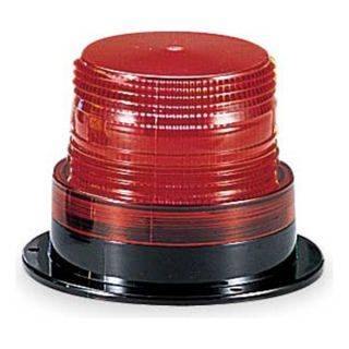 Federal Signal LP6 012 048R Low Profile Warning Light, Strobe, Red