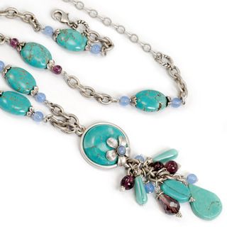 Sweet Romance Cool Water Turquoise Necklace